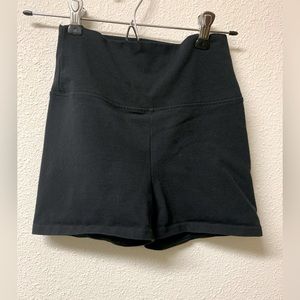 Reformation Black Bike Shorts Size Small